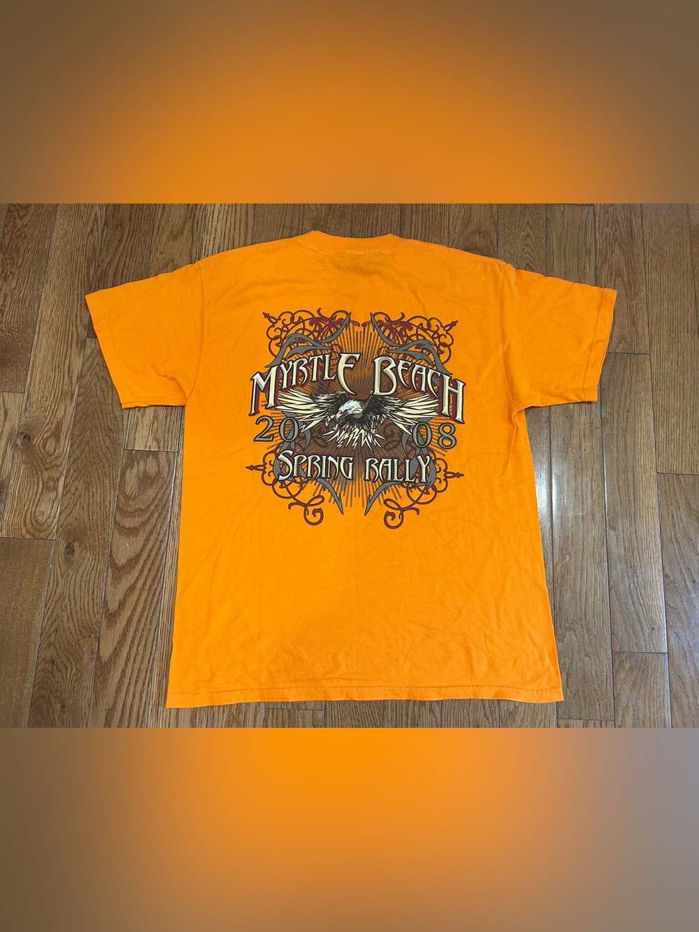 Vintage 2008 Myrtle Beach Spring Rally Tennessee River Apparel Cotton T-Shirt - Picture 9 of 9